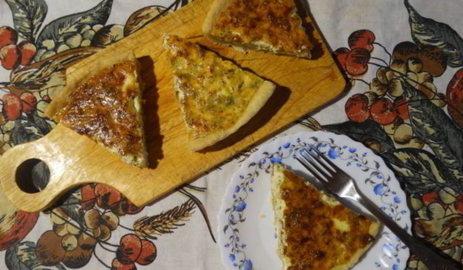 Рецепт лукового пирога