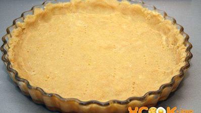 миндальный пирог с клубникой