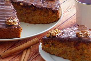 Морковный пирог