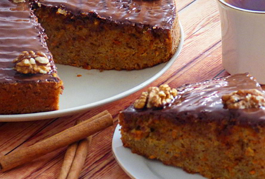 Морковный пирог