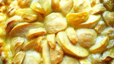 нежный яблочный пирог