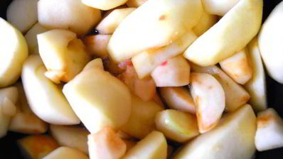 нежный яблочный пирог