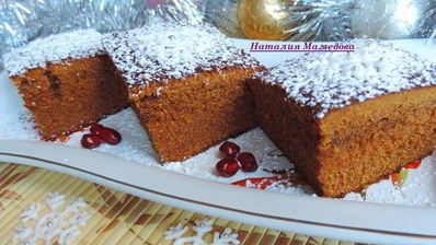 новогодний имбирный пирог