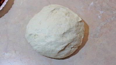 отрывной пирог с тушеной капустой