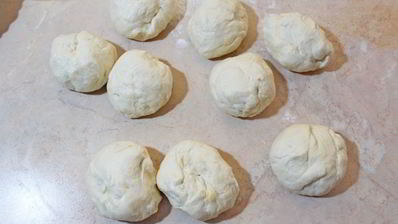 отрывной пирог с тушеной капустой