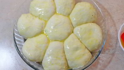 отрывной пирог с тушеной капустой