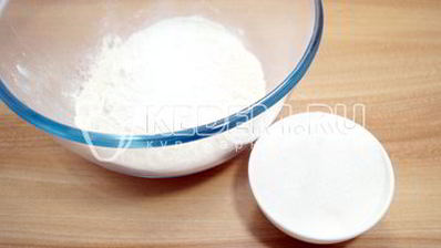 песочный пирог с творогом