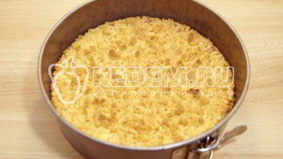 песочный пирог с творогом