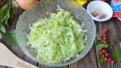 пирог из кабачков и яблок