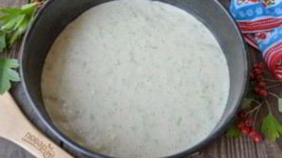 пирог из кабачков и яблок