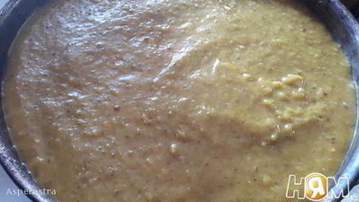 пирог из хурмы с мандариновой карамелью