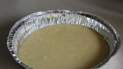 пирог из кукурузной муки со сливами