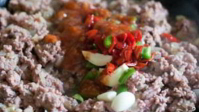 пирог из лаваша с фаршем