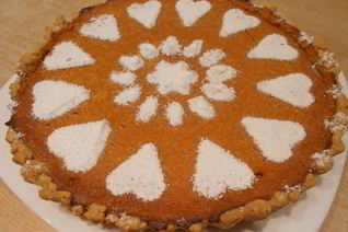 Пирог из тыквы