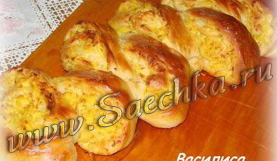 Рецепт пирога-косички
