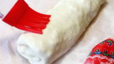 пирог с брынзой из слоеного теста