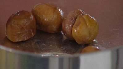 пирог с грушами и марципаном