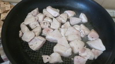 пирог с курицей и черникой