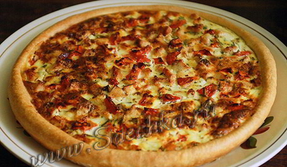 Рецепт пирога с курицей и картофелем