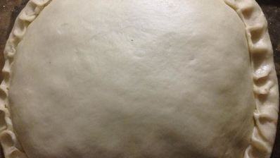 пирог с курицей и вялеными помидорами