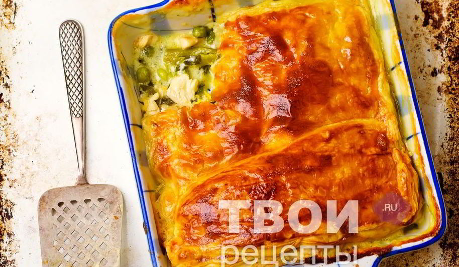 Рецепт пирога с курицей в духовке