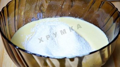 пирог с миндальными лепестками