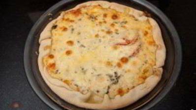 пирог с помидорами