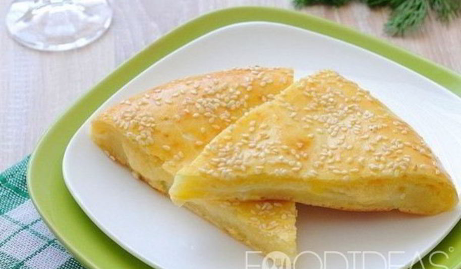 Рецепт пирога с сыром и творогом