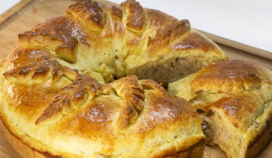 Рецепт пирога с тунцом