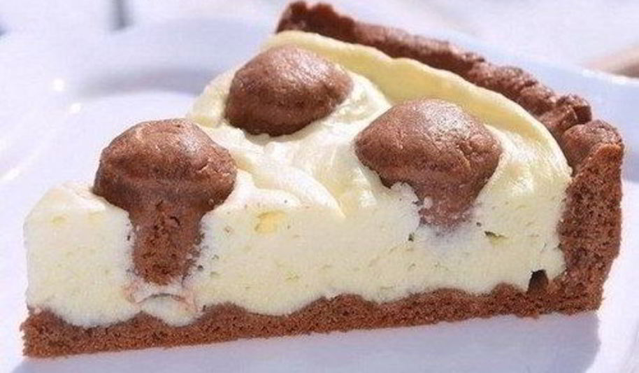 Рецепт пирога с творожным кремом