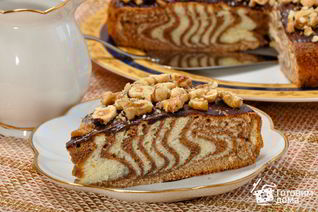 Пирог Зебра