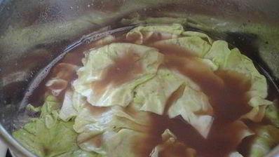 пироги с мясом, капустой и фасолью