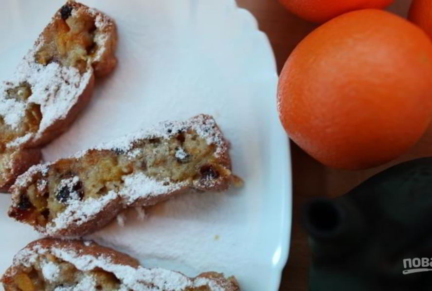 Постный тыквенный пирог