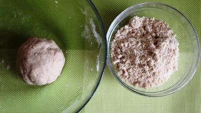 постный ягодный пирог с крошкой