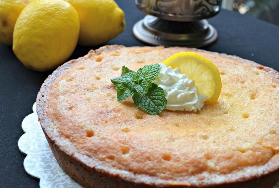 Райский лимонный пирог