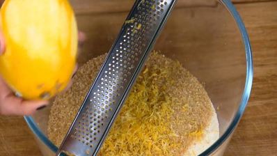 рассыпчатый лимонный пирог