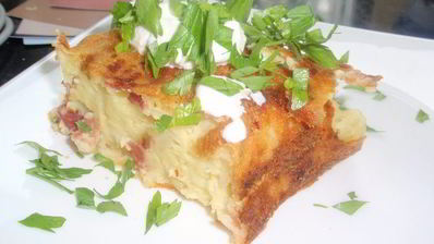 сицилийский картофельный пирог