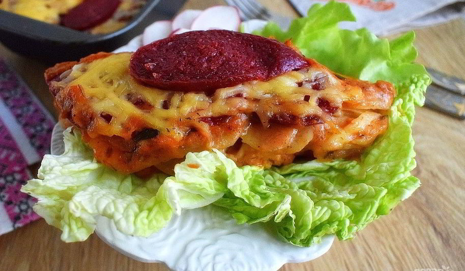 Рецепт слоеного картофельного пирога