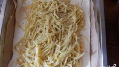 слоеный пирог с красной рыбой