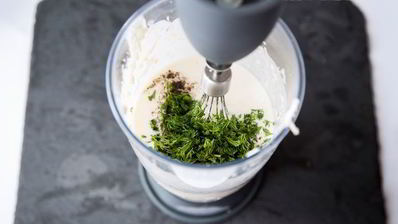 сырный пирог с красной рыбой