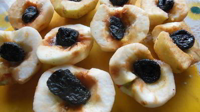 творожный пирог с грушами и шоколадом