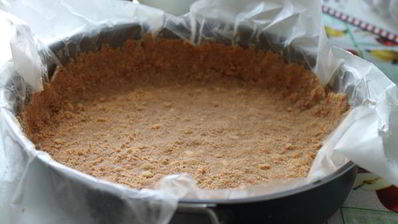 творожный пирог с вишней