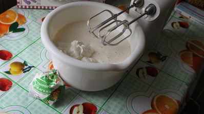 творожный пирог с вишней