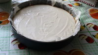 творожный пирог с вишней