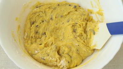 тыквенно-яблочный пирог с шоколадом