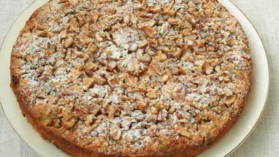 тыквенно-яблочный пирог с шоколадом