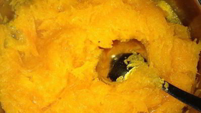 тыквенный пирог c кремом маскарпоне