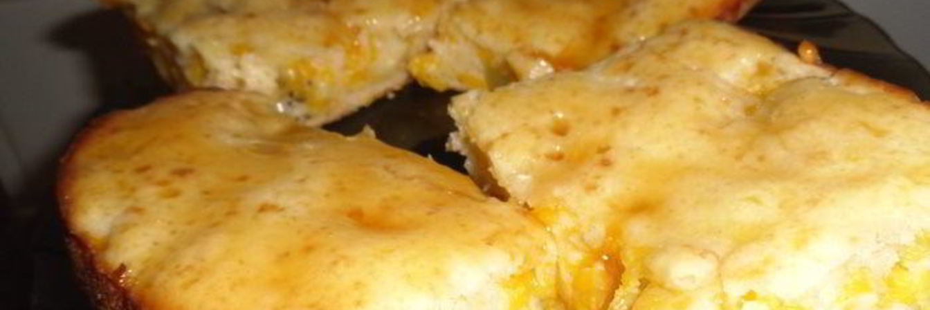 Тыквенный пирог с киви