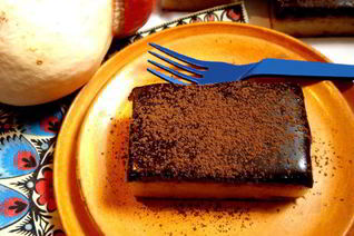 Тыквенный пирог с шоколадом