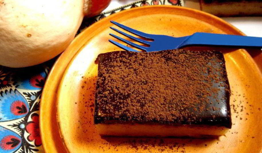 Рецепт тыквенного пирога с шоколадом